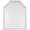 Ekena Millwork Octagonal Top Surface Mount PVC Gable Vent w/ 2"W x 2"P Brickmould Sill Frame, 34"W x 42"H GVPOT34X4203SF - alternate 1